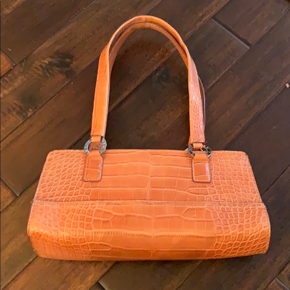 Tommy Hilfiger Faux Alligator 🐊 Leather Purse EUC
